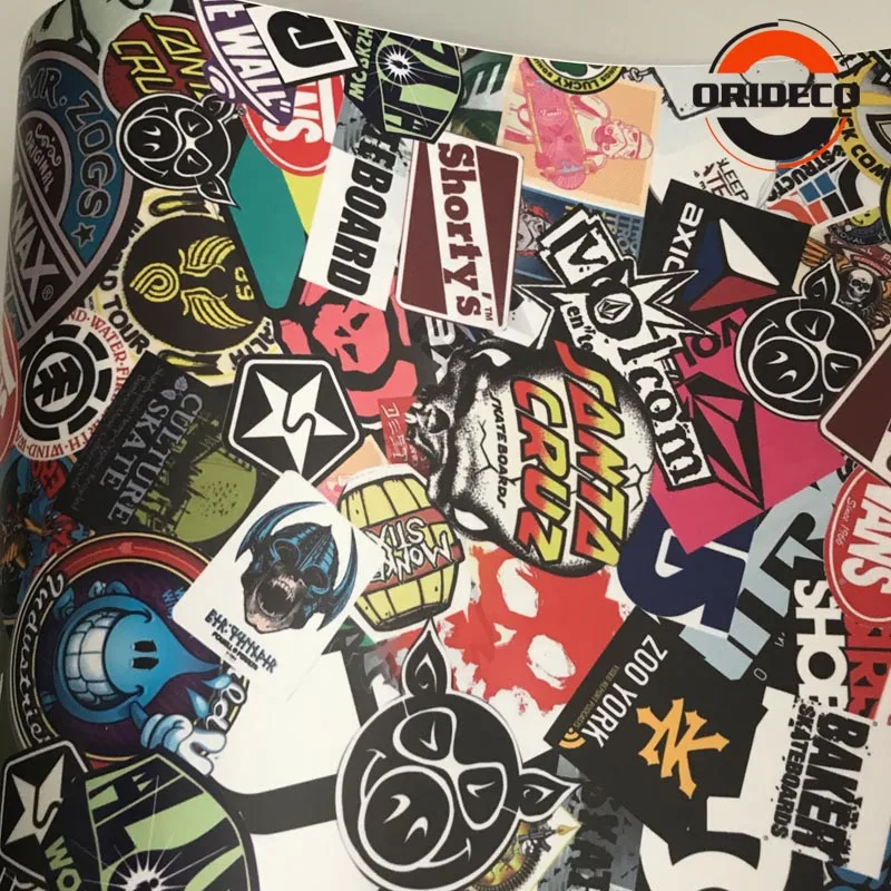 cartoon sticker bomb vinyl sticker 2