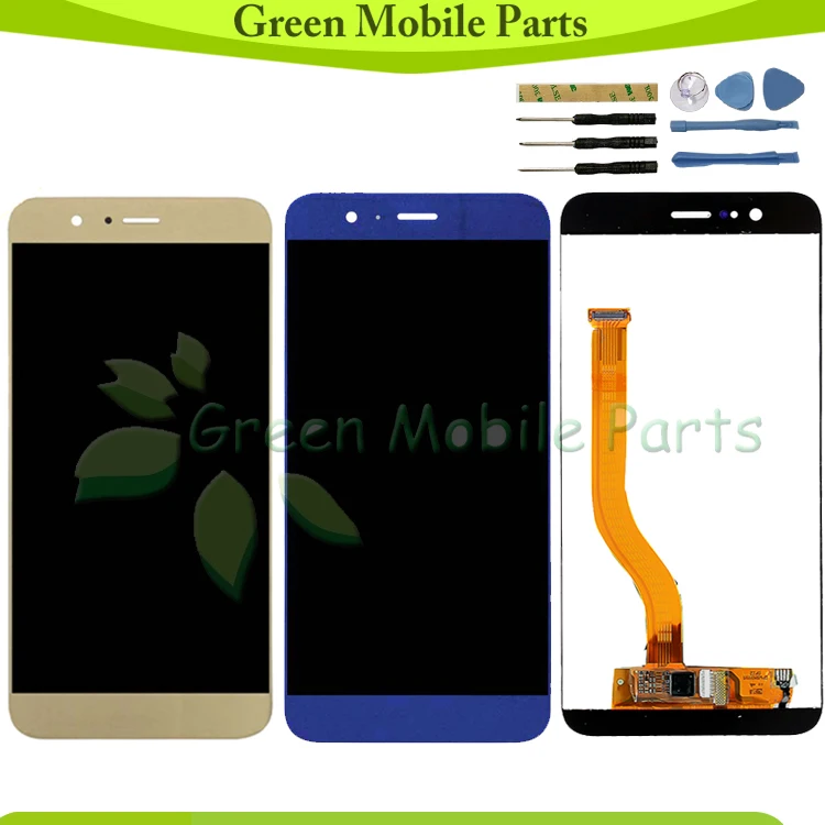 

GREEN Tested LCD For Huawei Honor 8 Pro LCD DUK-L09 With Touch Assembly For Huawei Honor V9 LCD DUK-AL20 DUK-TL30