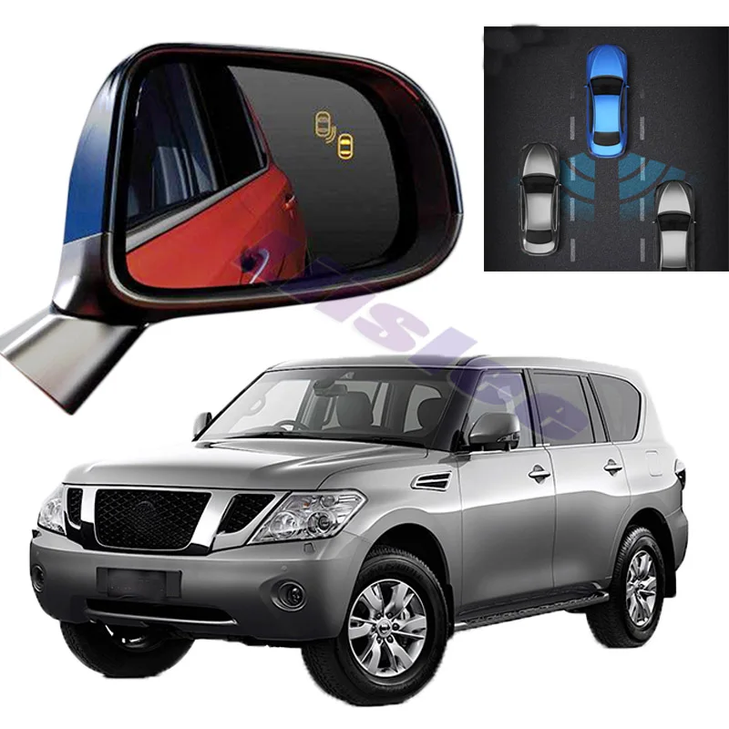 

For Nissan Patrol Safari Y62 2010~2020 Car BSM BSD BSA Radar Warning Safety Driving Alert Mirror Detection Sensor