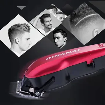

Powerful electric hair clipper professional hair cutter men hair cutting machine cordless hair trimmer rechargeable barber tool
