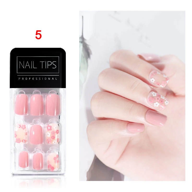 

2019 30-piece Nail Sticker Soft and Long-lasting Detachable High-quality Armor
