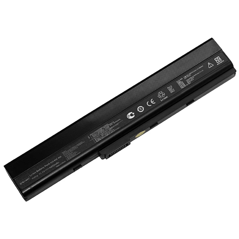 Аккумулятор Apexway для ноутбука ASUS K52 K52J K52F K52JK A52 A52J A52F A52JR K42J K42DE K42DQ K42 K42D K42DR k4242f|laptop