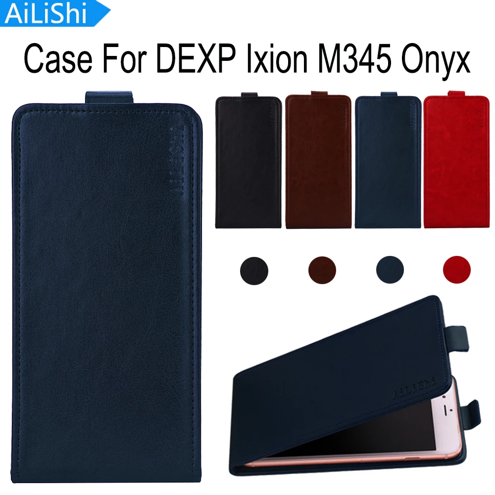 AiLiShi для DEXP Ixion M345 Onyx чехол Высокое качество Флип Новое поступление PU кожаный