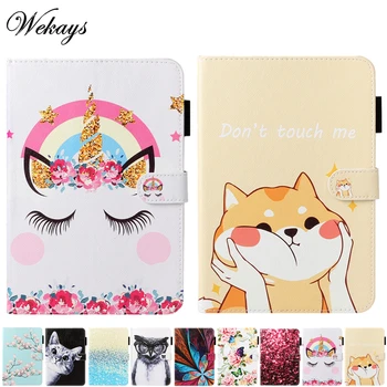 

For Samsung Tab A8 A 8 2019 Case SM-T290 Cartoon Leather Smart Cover For Samsung Galaxy Tab A 8.0 T290 T295 T297 Cover Cases