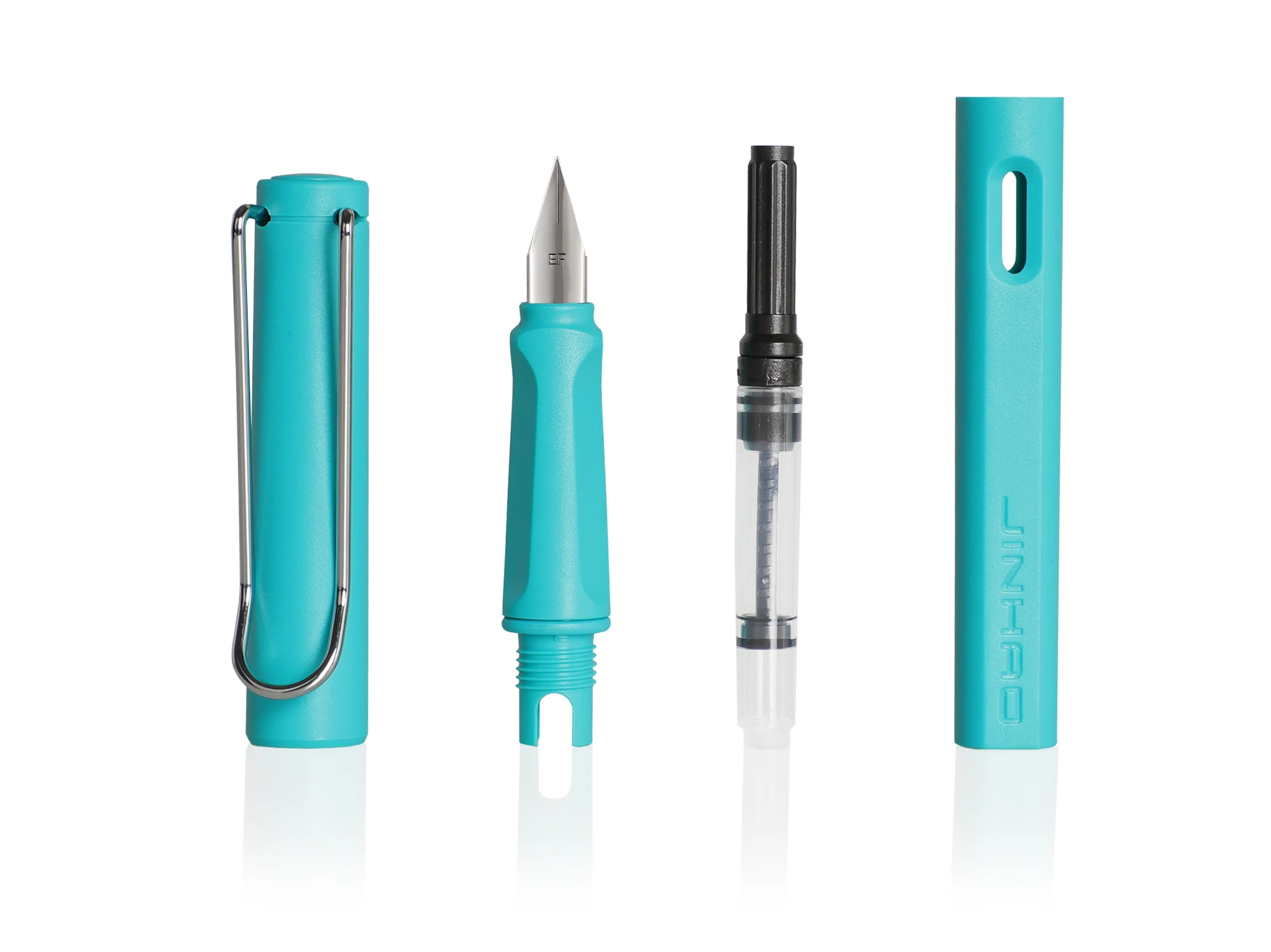 Новый перьевая ручка Jinhao 619 ручек молочного цвета Пластик матовая Stylo шлейфа Vulpen