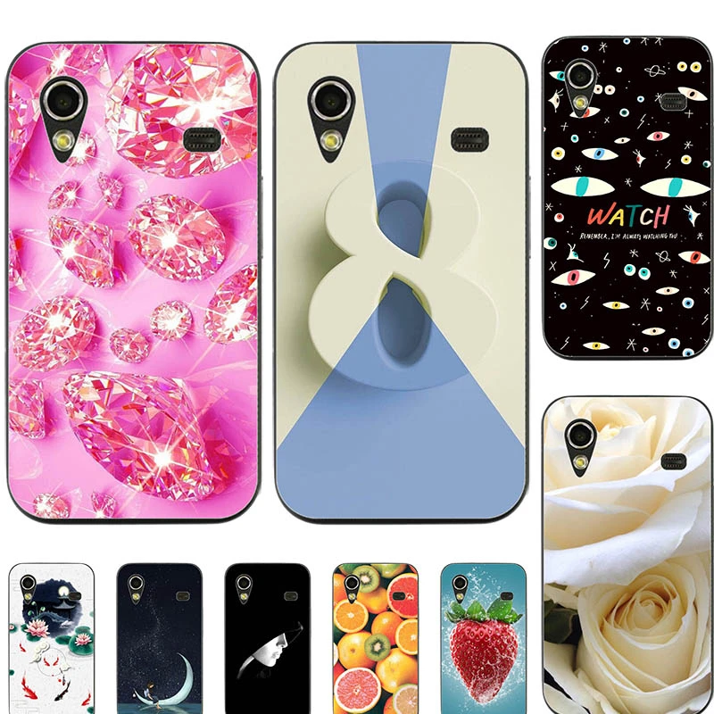 Cartoon Case For Samsung Galaxy Ace S5830i GT S5830 GT-S5830i Cover Soft Silicone Phone Case Coque Flower Back Shell