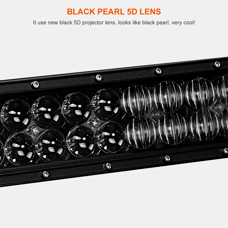 5D Black lens CURVED led light bar (4)