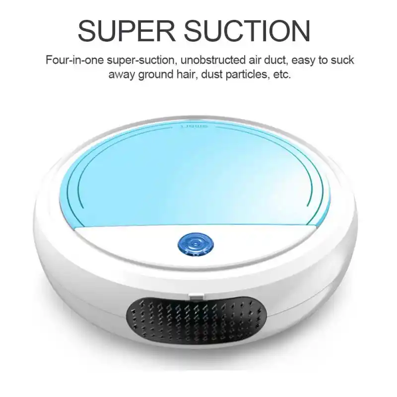 UV Disinfection Smart Sweeping Robot Vacuum Cleaner Floor Auto Suction Sweeper