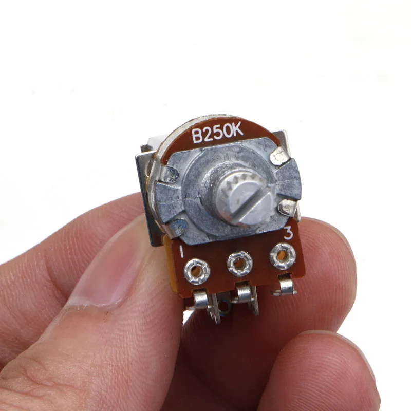 B250K потенциометр Pull переключатель шлицевой DPDT горшок Shaft17mm электрогитары тон громкости части Y4UB