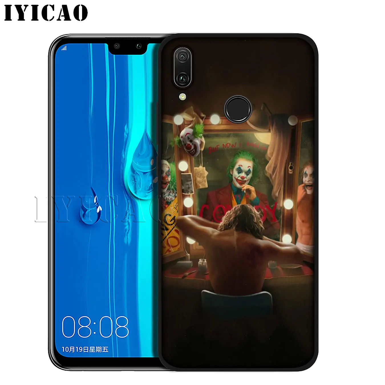 4 Забавный Джокер Мягкий силиконовый чехол для huawei P30 P20 Pro P10 P9 Lite Mini P Smart Z Plus - Цвет: 4