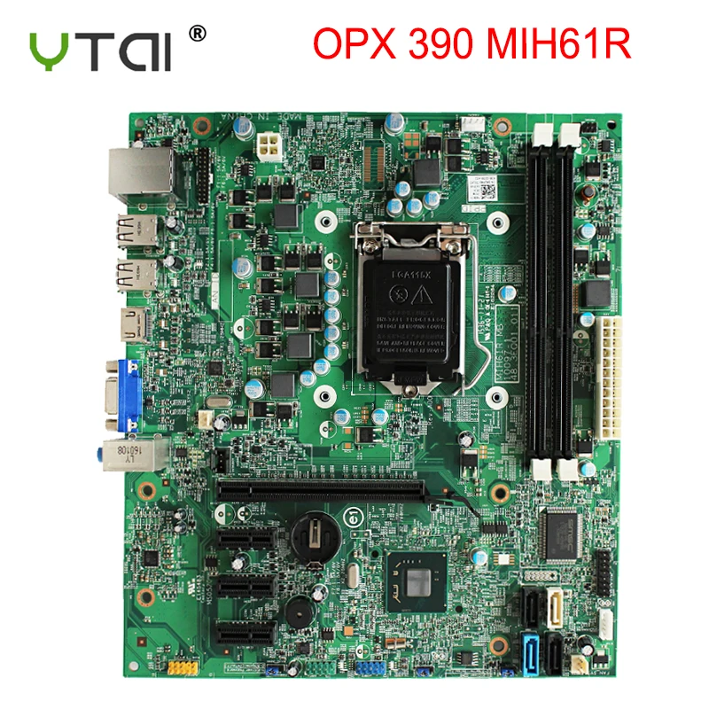 

48.3EQ01.011 For DELL OptiPlex OPX 390 390DT 390MT H61 desktop motherboard LGA1155 DDR3 MIH61R 0M5DCD 10097-1 100% tested intact