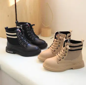 

2020 Autumn Winter Baby Girls Boys Snow BootsToddler Child Martin Boots Soft Bottom Non-slip Kids Outdoor Casual Sport Shoes