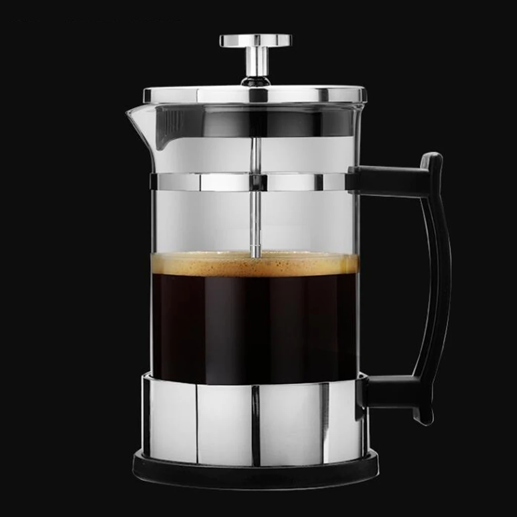 Stainless Classic French Press Tea Espresso Coffee Maker 350ml 12oz 1-2 Cups