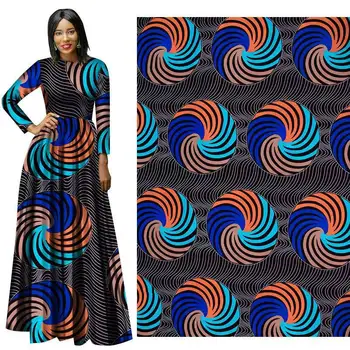 

African Printed Veritable Wax Fabric 3/6Yards DIY Cloth Materials 2020 High quality Cotton Ankara Nigerian Wax Fabric