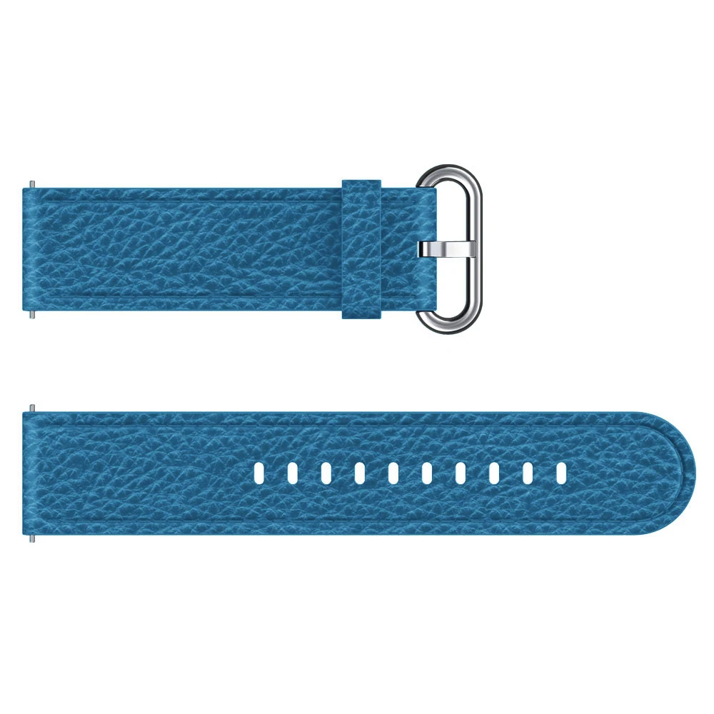 22 мм кожаный ремешок для часов для samsung Galaxy Watch 46 мм gear S3 ремешок для часов Quick Release для Amazfit Pace ремешок