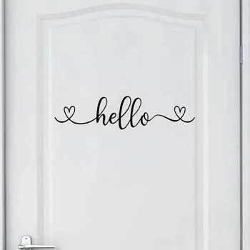 

Hello Wall Sticker Vinyl Art Home Decor For Kids Rooms Decoration Wall Decoration Murals