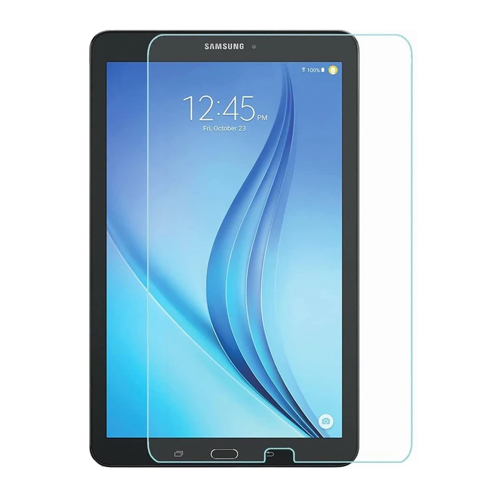 Película de vidrio templado 9H para tableta Samsung Galaxy Tab E, Protector de pantalla transparente HD, antiarañazos, a prueba de explosiones, 9,6 pulgadas, T560, T561