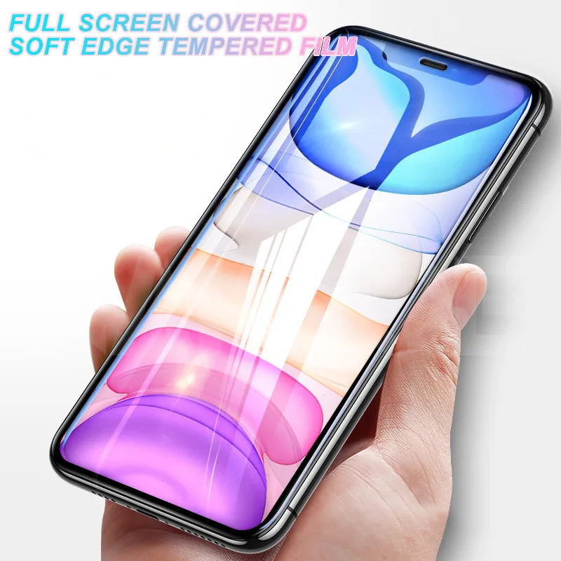 100D защитное закаленное стекло для iPhone 6 6s 7 8 Plus Защитное ...
