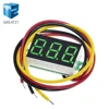 GREATZT – voltmètre numérique, 0.36 pouces, 0.36 pouces, rouge, vert, bleu, DC 0V-100V, trois lignes, 3 chiffres, affichage couleur led ► Photo 2/6