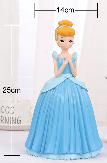 3D Аниме Принцесса ханьфу девушки силиконовые формы для гипса DIY Гипсовая фигурка плесень бетонная керамика глиняные формы Рождественский Декор - Цвет: 25  14cm