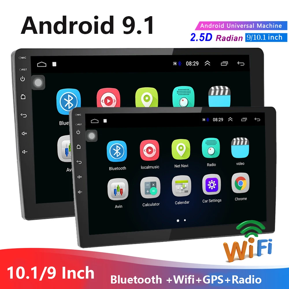 

10.1inch 9inch 2Din Car Multimedia Mp5 Player Car Radios Auto Audio Stereo Android 9.1 Mirror Link Bluetooth Autoradio Gps Navi