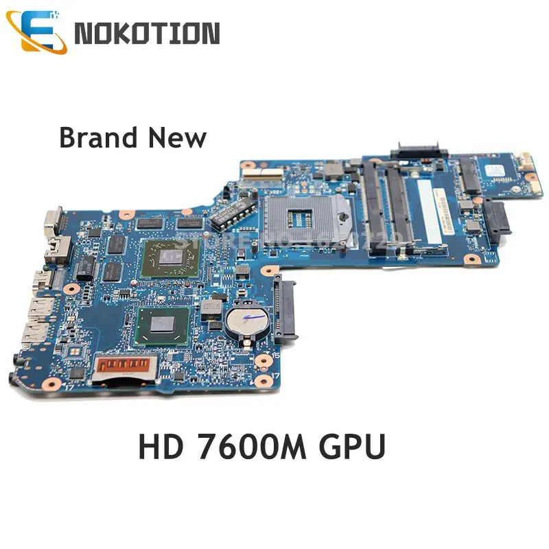 NOKOTION H000038410 плата для toshiba satellite C850 Материнская плата ноутбука HD4000 ATI HD 7670 м Графика HM77 DDR3