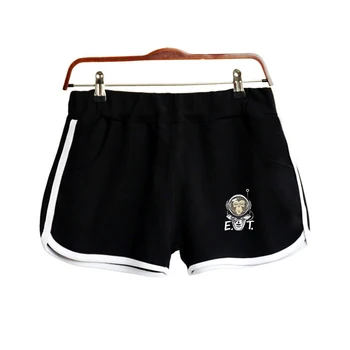 

E.T. Print 100% Cotton Short Women Summer Sexy Fashion Casual Popular Soft Sport Shorts Skinny Hot Sale