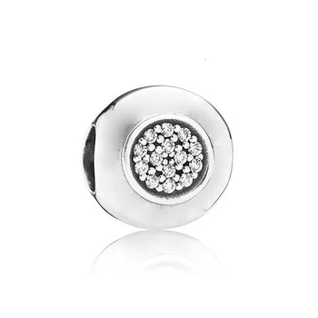 

100% 925 sterling silver 1:1 authentic 7914cz charm with cubic zirconia original women's jewelry bracelet