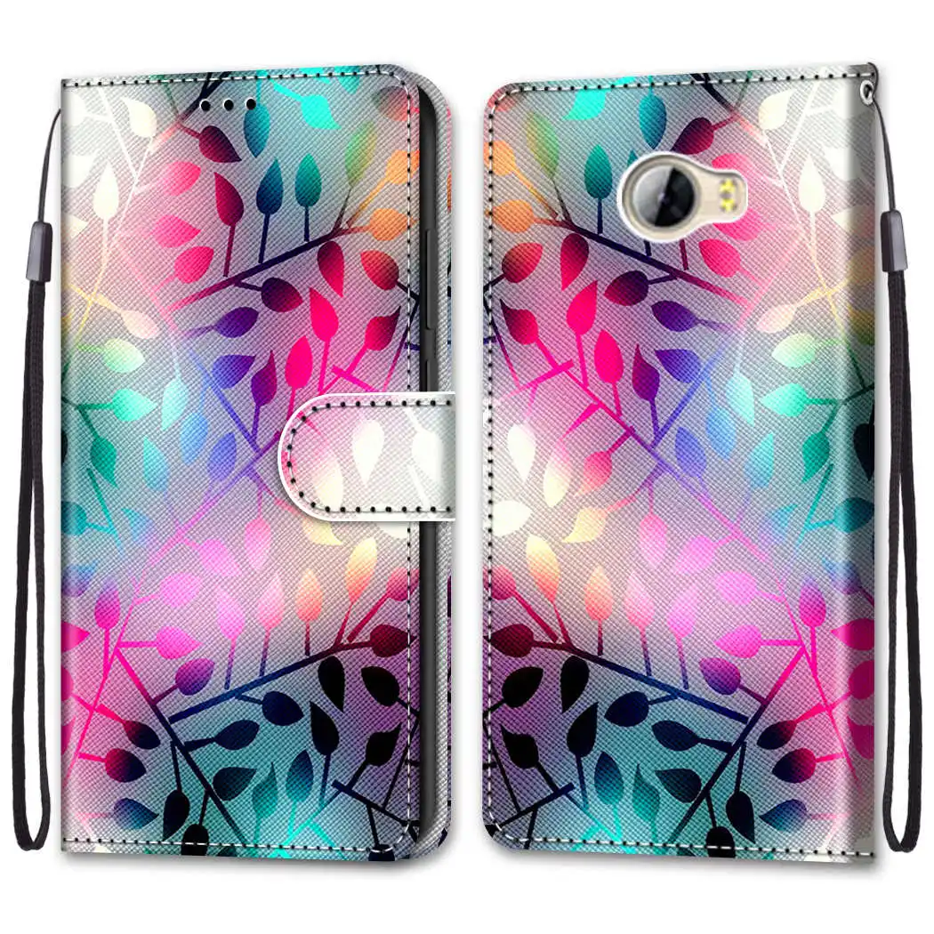 Case For Huawei Y5 II / Honor 5 / Honor Play 5 Case Cover Back Flip Stand PU Leather Wallet Case for Huawei Y5 2 LYO-L21 CUN-U29
