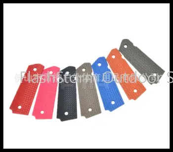 

Toy Grip Piece Multicolor Toy Water Gun FMA Nylon Plastic 1911 Grip Panel Bridge Pad (thick)