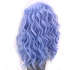 Charisma Short Wig Heat Resistant Hair Synthetic Lace Front Wig Side Part Blue Wigs Short Bob Style Lace Wigs for Women ► Photo 3/6