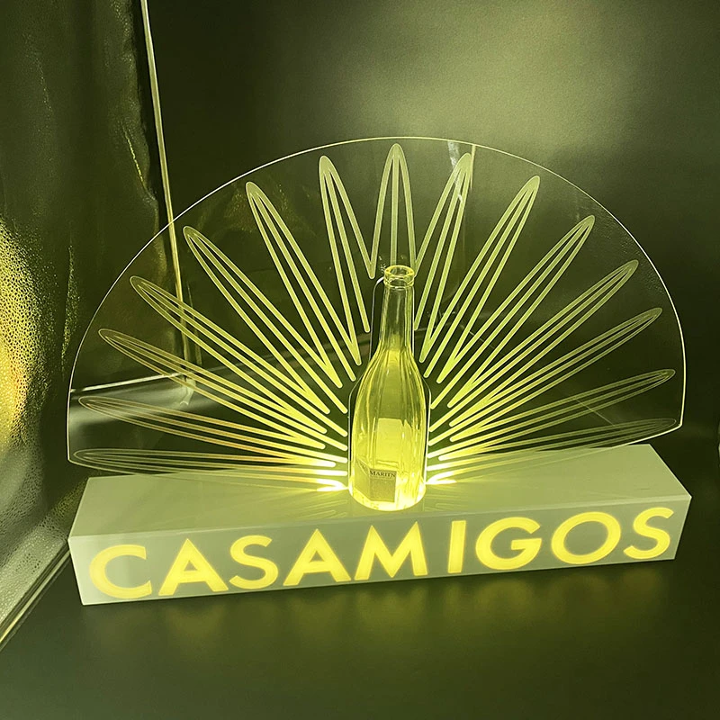 2021 Led Casamigos Bottle Presenter Display For Party Night Club Glow