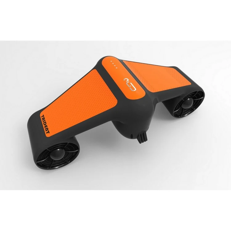 Vibrant orange Trident водонепроницаемый Электрический подводный скутер для плавания два скоростной пропеллер бассейн скутер водный мотоцикл спортивное оборудование - Цвет: Vibrant orange