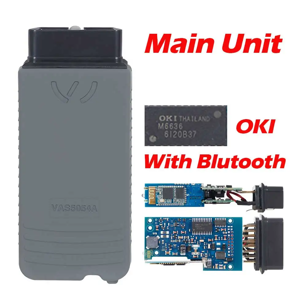 VAS5054 ODIS V4.3.3 keygen полный чип OKI Авто OBD2 диагностический инструмент VAS5054A VAS 5054A Bluetooth код считыватель сканер