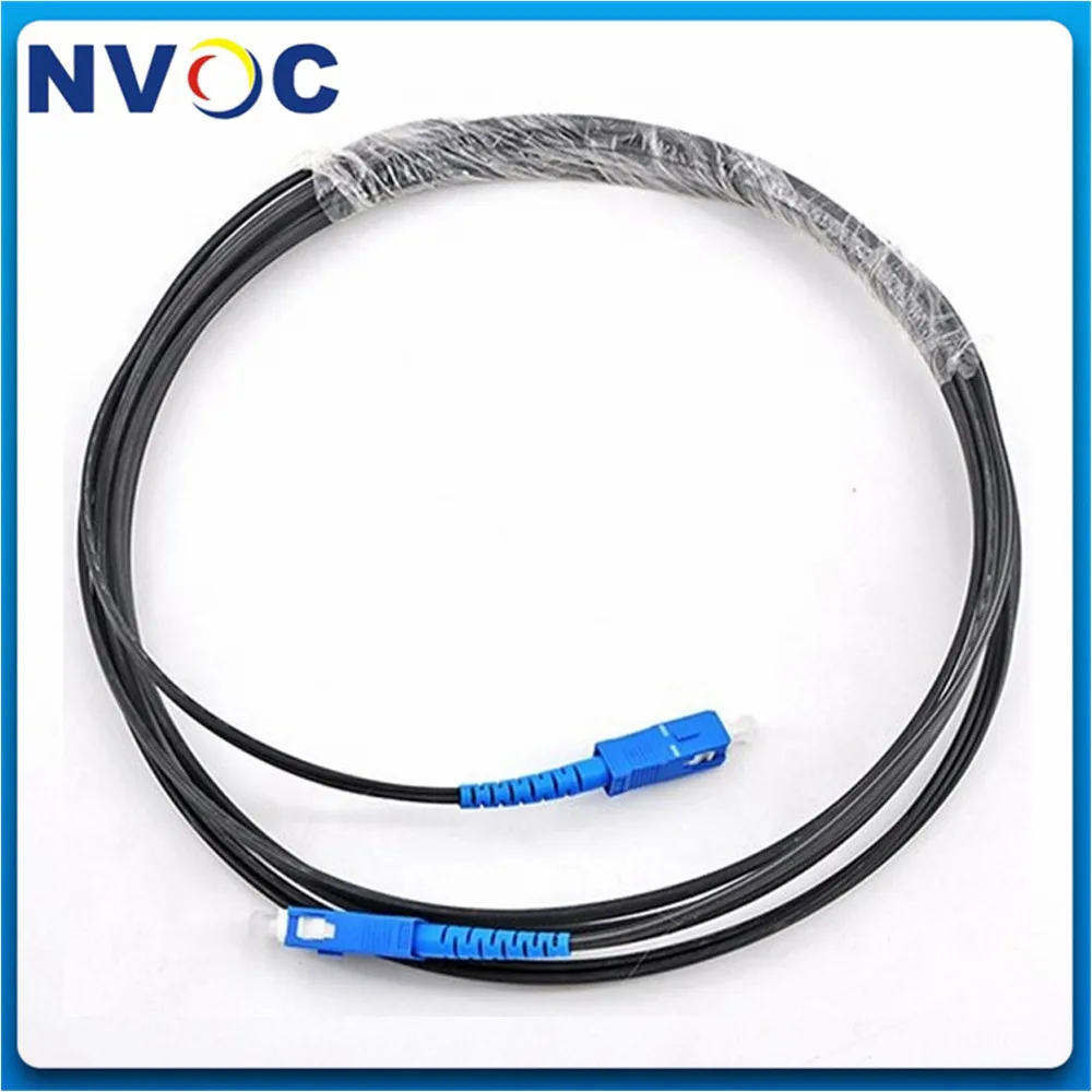 Внутренний волоконный патч корд FTTH GJXH 2 шт./лот 20 м SM Simplex G657A1 LSZH SC/UPC 50 см между