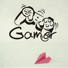 Поколение резные геймерские съемные креативные модные наклейки на стену гостиная спальня диван обои для рабочего стола наклейки