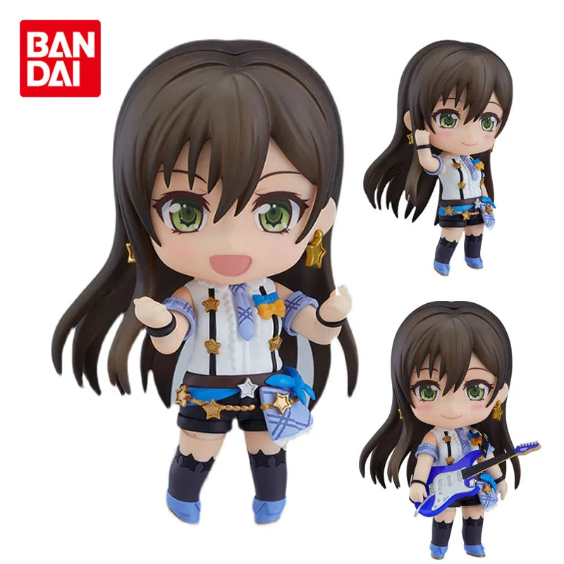 

Bandai Genuine GSC Q Version Nendoroid 1484 BanG Dream Hanazono Tae Joints Movable Anime Action Figure Toys for Girls Kids Gift