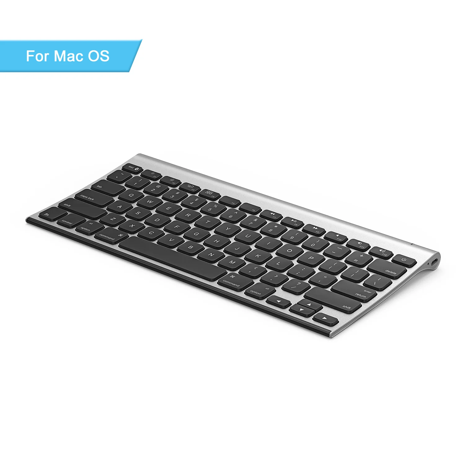 Jelly Comb Rechargeable Bluetooth Keyboard For Mac Os Compact Wireless