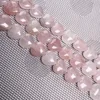 Pierre naturelle Agates Turquoises Rose Quartzs perles en forme de coeur perles en vrac pour la fabrication de bijoux Bracelet à bricoler soi-même collier 16x16x8mm ► Photo 2/6