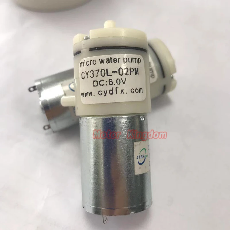 CY370L-02pm DC 6 в 3 Вт мини молокоотсос отрицательного давления микро бесшумный воздушный насос вакуумный самовсасывающий всасывающий насос