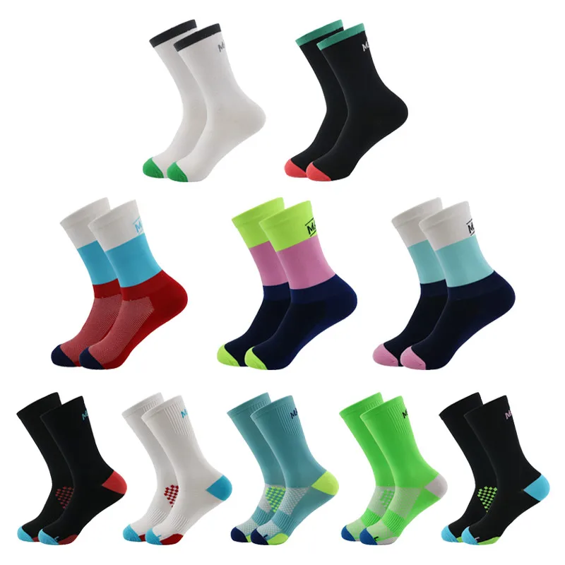 10 Pairs Cycling Sport Socks Men Women Running Cycling Socks Top Quality Professional Brand Sport Socks Breathable Bicycle Socks