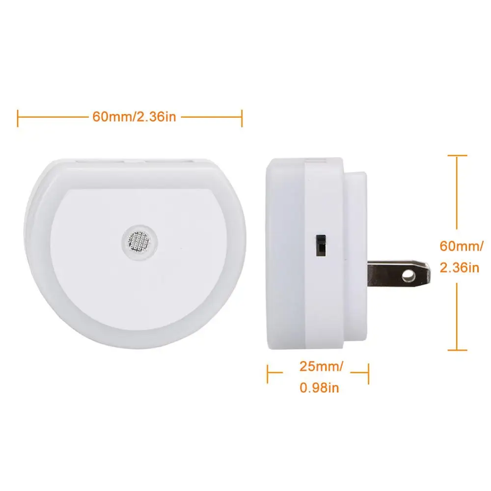 LED Night Light Dusk to Dawn Sensor Lamp with Dual USB Charging Port Baby Nursely Sensor Wall Lamp For Kids Adults Bedroom LED Night Light Dusk to Dawn Sensor Lamp with Dual USB Charging Port Baby Nursely Sensor Wall Lamp For Kids Adults Bedroom