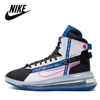 

Authentic Original Nike Air Max 720 Saturn White Blue Men's Running Shoes AirMax 720 Men Sneakers BV7786-001