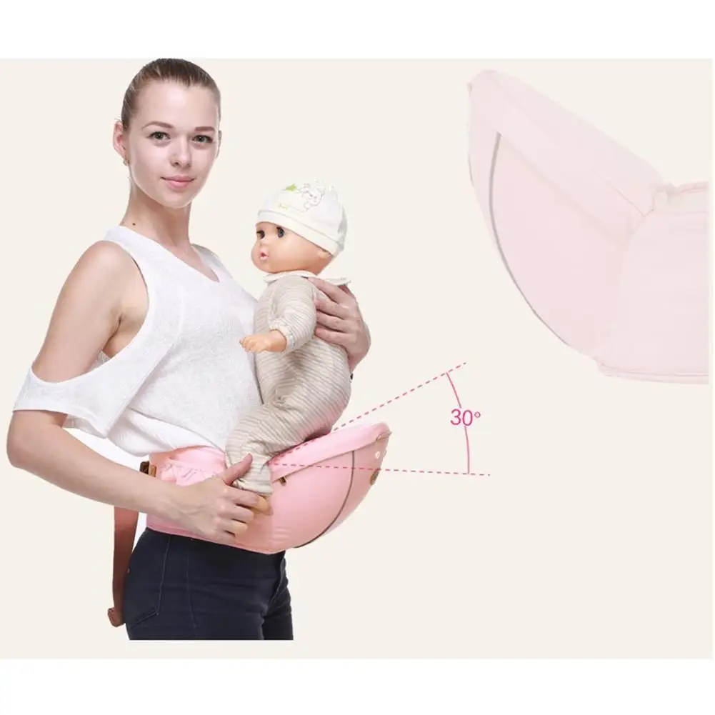 Kuulee Baby Carrier Многофункциональный ночной отражающий поясной Стул Для Сидения ремень для переноски ребенка 0-36 месяцев
