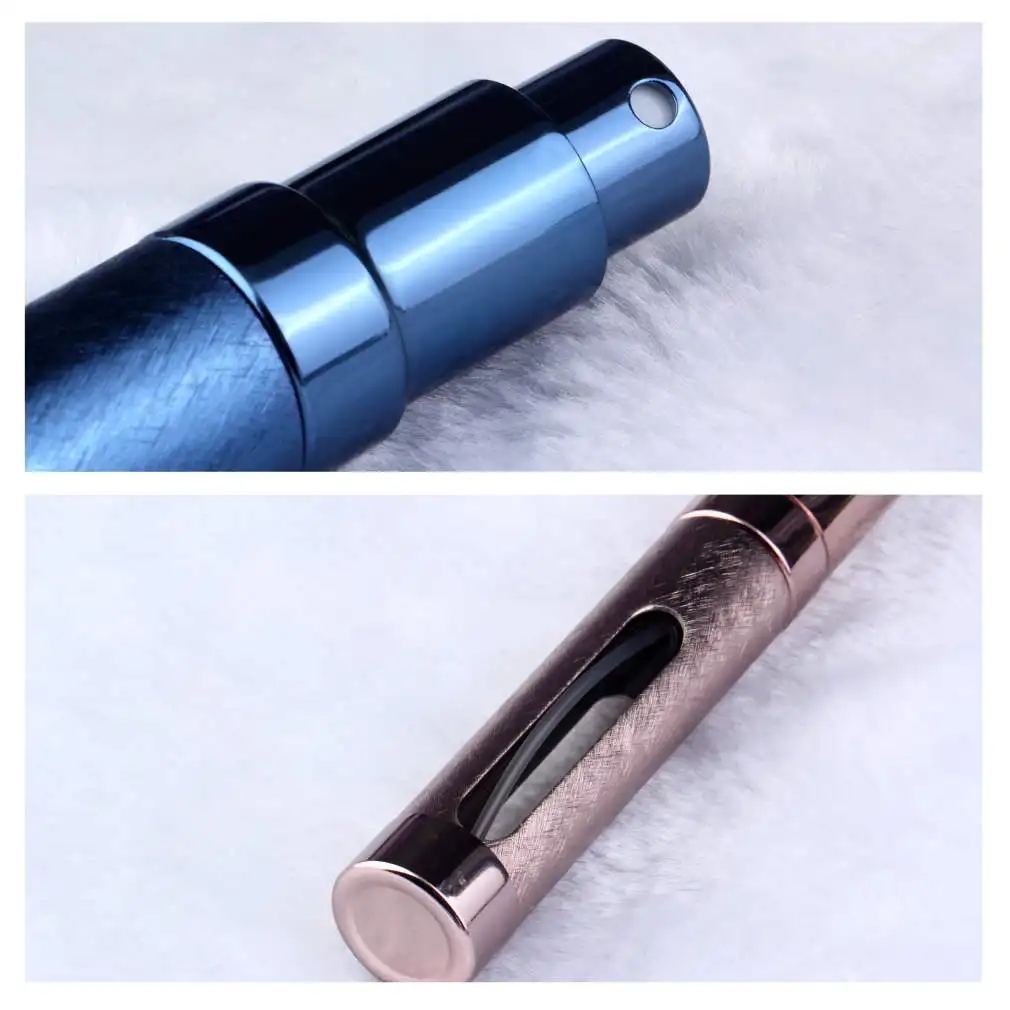 1pcs Fashion Deluxe Travel Refillable Mini Atomiser Spray Perfume 12ml Bottle Drop Shipping Wholesale