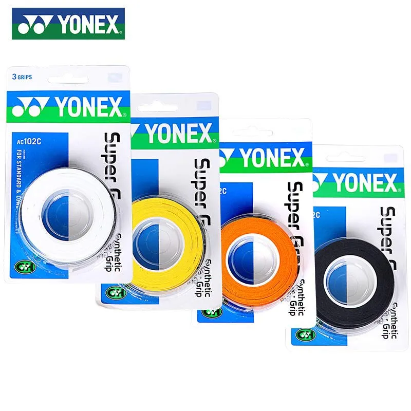 Yonex ракетка Спорт Аксессуары для бадминтона AC102C Профессиональный 3 ручки