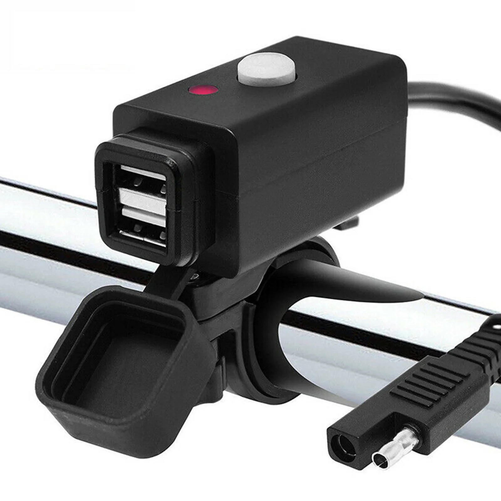 Artudatech aterproof UTV Moto SAE к USB порту зарядное устройство адаптер для мобильного телефона двойной USB порт