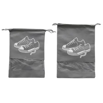 

5pcs Non-woven Shoe Storage Bag Travel Home Shoes Dust Cover Fitness Shoes Bag