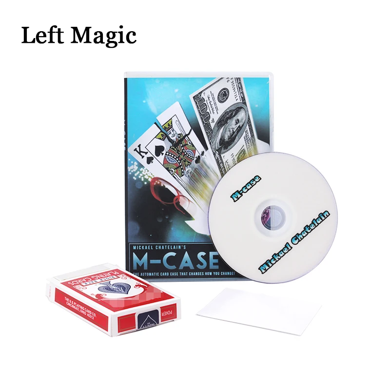 M-Case от Mickael Chatelain(Gimmicks+ DVD) Волшебные трюки карта магический реквизит карты комедийные иллюзии ментализм