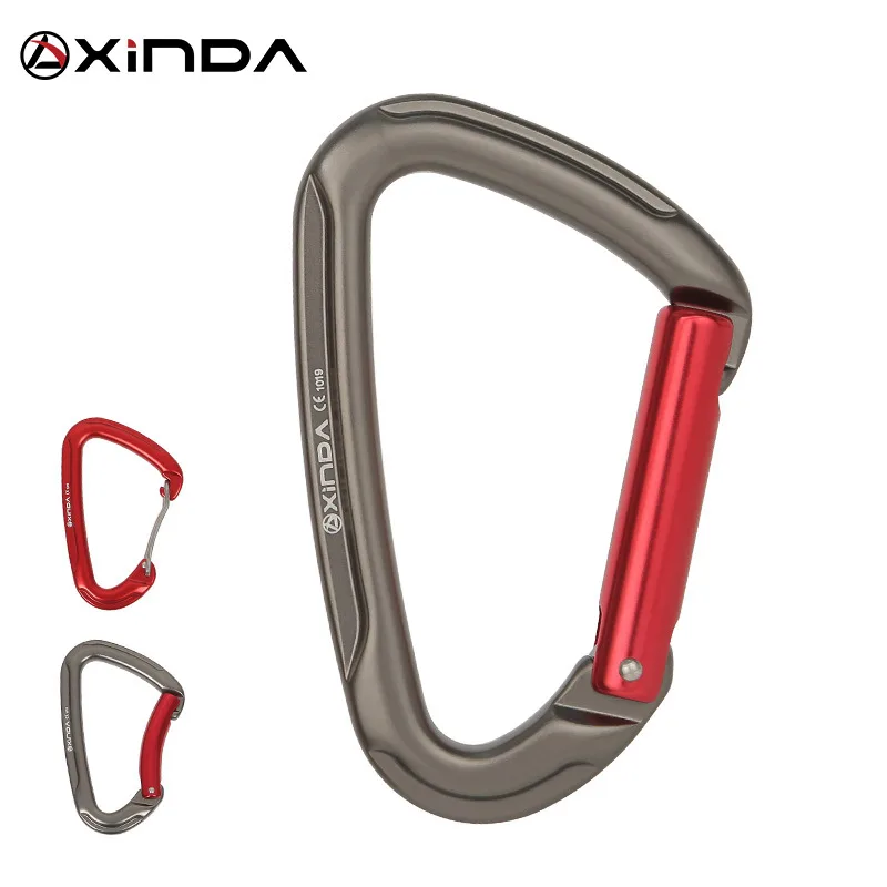 XINDA наружные быстросъемные Пружинные ворота скалолазание прямые изогнутые